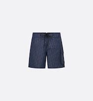 dior badehose männer|Dior Oblique Badeshorts Funktionscanvas in Tiefblau.